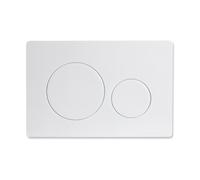 EIHI Placca wc per geberit cassetta scarico incasso wc per geberit ricambi 115.770.11.5 Placca di Comando placca per geberit Sigma 01 per Risciacquo a due Quantità, Bianco