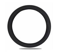 EIHI Silicone Nero Copri Volante Coprivolante Auto Universale - Accessori Auto Interno- Copertura Copri Sterzo Macchina Essenziali da 34 a 40cm Adatto