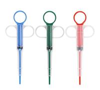 EIHI Sparapillole per Gatti Riutilizzabile Sparapillole Gatto Sicuro Efficace Animali Domestici Siringa con Punta in Silicone