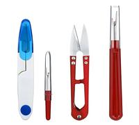 EIHI Taglia e Cuci,Cucitura Ripper Kit, 4 Pezzi Kit Taglia Cuciture per Cucito,Filo Unpicker Taglierina con La Forbice per Cucire Unpicker Taglia-Filo Strumenti a Punto Croce