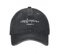 EIILBEIS Cappello da Sole Unisex Capolavoro di Dio Berretto da Baseball Cristiano Cappello Anime Uomo Golf di Lusso Regalo da Uomo