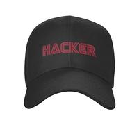 EIILBEIS Cappello da Sole Unisex Mr Robot Hacker Berretto da Baseball Hip Hop Donna Programmatore di Programmazione Regolabile da Uomo Cappello da papà Geek Cappello Estivo Cappelli Snapback Regalo
