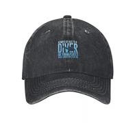 EIILBEIS Unisex Sempre Gentile con Un subacqueo Scuba Diving Regalo subacqueo Berretto da Baseball Berretto Sportivo Cappello da Spiaggia Streetwear Cappellini Vintage per Le Donne Regalo da Uomo