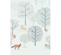 Eijffinger Carta da parati Forest Animals - 399116