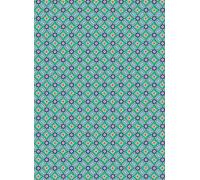 Eijffinger Carta da parati Geometric - Grün Blau