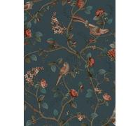 Eijffinger Carta da parati Good Nightingale - Dark Blue