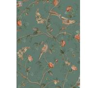 Eijffinger Carta da parati Good Nightingale - Petrol