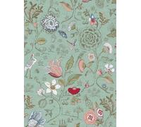 Eijffinger Carta da parati Spring to Life - Mehrfarbig Grün