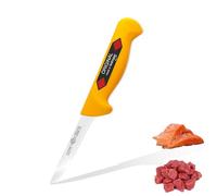 EIKASO Coltello disossamento 10 cm, lama Semi Flex Mo1.4116, professionale, sfilettare, macellaio, lavabile