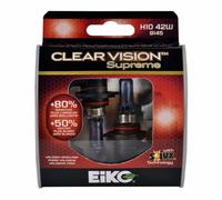 Eiko ClearVision Supreme H10 9145 42W Due Lampadine Nebbia Luce Ricambio Pallini
