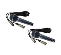 EIKON DM800 Coppia Microfoni Gelato con switch on/off x live canto karaoke