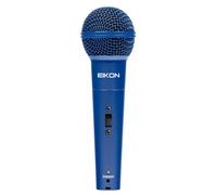 PROEL EIKON DM800BL - Microfono Dinamico per Voce, Canto e Karaoke, Blu + Cavo Cannon XLR 3P Maschio a Cannon XLR 3F Femmina da 4,5 mt, Nero (EIKON DM800BL)