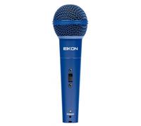 Proel EIKON DM800BL Microfono Dinamico x Canto Voce Blu + Cavo Cannon XLR M/F