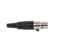Proel EIKON HCM25AK Microfono archetto a condensatore con mini XLR 3 poli, Nero