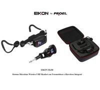 EIKON Proel EKJH Sistema Microfono ad archetto Wireless UHF Headset con astuccio