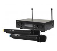 EIKON WM101DMV2 coppia radio microfoni wireless senza filo karaoke animazione ec