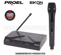 Eikon WM101MV2 Radiomicrofono microfono UHF a frequenza fissa a gelato By PROEL
