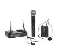 Proel EIKON WM300KIT radiomicrofono UHF wireless ricevitore + archetto o Palmare