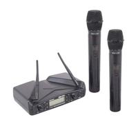 EIKON WM700DMA SISTEMA MICROFONICO WIRELESS DOPPIO UHF PALMARE DINAMICO (BANDA A