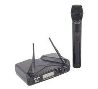 PROEL EIKON WM700M - Microfono wireless palmare gelato, per karaoke, canto, live e presentazioni, Nero (EIKON WM700M)