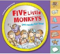 Eileen Christel Five Little Monkeys Get Ready for Bed Touc (Mixed Media Product)