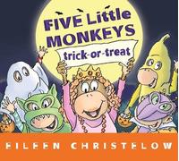 Eileen Christel Five Little Monkeys Trick-Or-Treat (Lap Board (Libro di cartone)