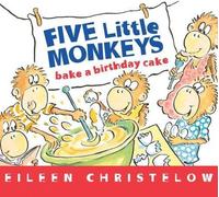 Eileen Christelow Five Little Monkeys Bake a Birthday Cake (Libro di cartone)