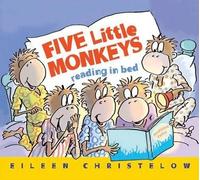 Eileen Christelow Five Little Monkeys Reading in Bed (Libro di cartone)