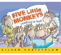 Eileen Christelow Five Little Monkeys Reading in Bed (Tascabile)