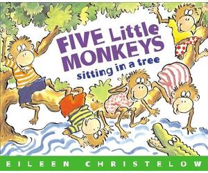 Eileen Christelow Five Little Monkeys Sitting in a Tree (Tascabile)