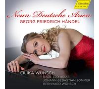 George Frideric Handel Georg Friedrich Händel: Neun Deutsche Arien (CD) Album