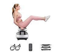 EILISON elite vibration plate - whole body workout pedana vibrante w / band loop - home fitness attrezzi per la perdita di peso, tonificante, benessere, fit massaggi