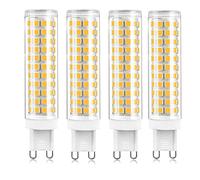 EIMOPE G9 Lampadine LED Dimmerabile, 15W Bianco Caldo 3000K equivalenti a 150W alogene Lampadine, 1500LM G9 Presa Lampada, Illuminazione Fascio 360°, senza sfarfallio CRI> 85, Confezione da 4