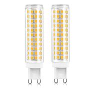 EIMOPE G9 Lampadine LED Dimmerabile, 15W Bianco Freddo 6000K equivalenti a 120W 150W alogene Lampadine, 1500LM G9 Presa Lampada, Illuminazione Fascio 360°, senza sfarfallio CRI> 85, Confezione da 2
