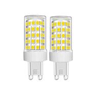 EIMOPE Lampadina LED G9 Dimmerabile da 10W, G9 LED COB Hightlight, G9 LED Lamp 10W Equivalente a G9 80W 100W Lampada Alogena, Bianco Caldo 3000K, 1000LM, Illuminazione Fascio 360°, Confezione da 2
