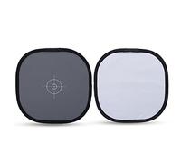 EIMSOAH 18 Scheda di Riferimento per il Bilanciamento del Bianco Grigio, Strumento di Correzione Dell'esposizione Fotografica 30x30 Cm con Borsa per il Trasporto, per Fotocamera DSLR e