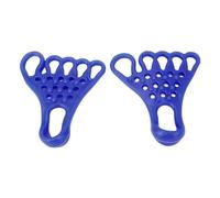 EIMSOAH 2 Pezzi Barella del Piede di Punta, Fascia di Stretching del Separatore di Massagi di Rilassamento Muscolare, per Valgo di Fitness (Blu)