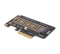 EIMSOAH Adattatore di Raffreddamento Efficiente Scheda Riser da M.2 a PCIe 3.0 per Desktop, Adattatore PCIe NVMe PH41-X4-A