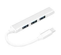 EIMSOAH Adattatore Hub USB OTG da 4 in 1 Tipo C a 4 Porte Docking Station Splitter Multifunzione Efficiente per Trasmissione Dati Ad Alta velocità e Protezione del Dispositivo
