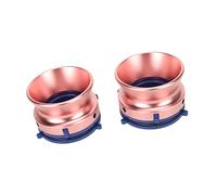 EIMSOAH Adattatore per NAB in Lega di Alluminio con Apertura Premium da 1/4 da 10 Pollici - Dispositivo di Caricamento Lucidato per Studer, Akai, (Oro rosa)