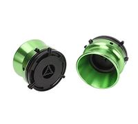 EIMSOAH Adattatori Universali per NAB in Alluminio Lucidato Verde da 10 Pollici con Apertura con Serratura per Studer Akai, Confezione da 2 - Installazione Semplice per gli Appassionati di