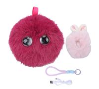 EIMSOAH AI Smart Robot Dialogo Intelligente Voce in Tempo Reale Peluche Interattivo Robot Compagno Emotivo (Rosa Rossa (venerdì))