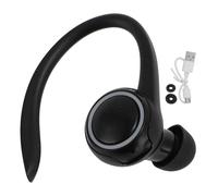 EIMSOAH Auricolari Wireless con Microfono, Cuffie Ergonomiche con Gancio per L'orecchio Bluetooth 5.2 con Cancellazione del Rumore CVC6.0, per Sport Corsa Guida Chiamate di Lavoro