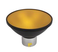 EIMSOAH Beauty Dish Riflettente Che Modella Senza Sforzo Luce Soffusa per Flash AD200 Pro AD360II, Materiali in Alluminio Diametro 12 Cm profondità 7,5 Cm per Ritratti Eventi Prodotti
