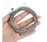 EIMSOAH Confezione da 5 Corde per Basso Elettrico, Acciaio Inossidabile | per Basso a 5 Corde, Lunghezza 120 Cm, Pezzi di Ricambio, Solido e Durevole, Compatibile con Pickup