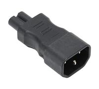 EIMSOAH Convertitore IEC320 C14 a IEC320 C7 Compatto e Portatile da 5 Pezzi per Server PDU UPS Portatile, Connettore Adattatore di Alimentazione per Varie Apparecchiature