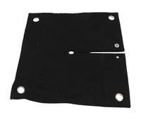 EIMSOAH Coperta per Saldatura di Tubi in Rame Resistente Al Calore con Ganci e Bottone a Pressione, Ideale per la Prevenzione Incendi, 32x31x0,6 Cm