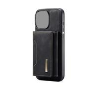 EIMSOAH Custodia per Telefono Porta Carte Magnetica con Funzione Supporto, Portafoglio Staccabile Due in Facile Separazione, Supporto Stabile per Guardare Film, Porta Contanti per 1 X Custodia per