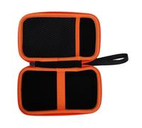 EIMSOAH Custodia Protettiva per Multimetro con Tasca in Rete per 117 115 - Borsa Durevole per Multimetro per Appassionati di Fai da Te Nera e Arancione