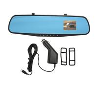 EIMSOAH Dash Cam Integrata Nello Specchietto Retrovisore da 2,4 Pollici - Telecamera Anteriore 1080P con Obiettivo a Grande Diametro, WDR, HDR e Stabilizzazione Anti-vibrazione -